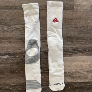 Nebraska Football Adidas Socks